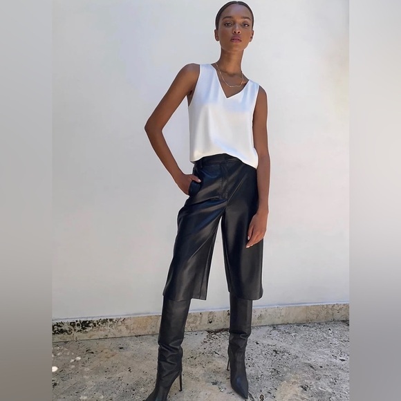 Aritzia Pants - Aritzia Babaton Long Wide-Leg Short